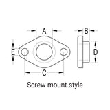 Ronstan Bush Screw-in 10.5mm (7/16") IDx5mm Deep