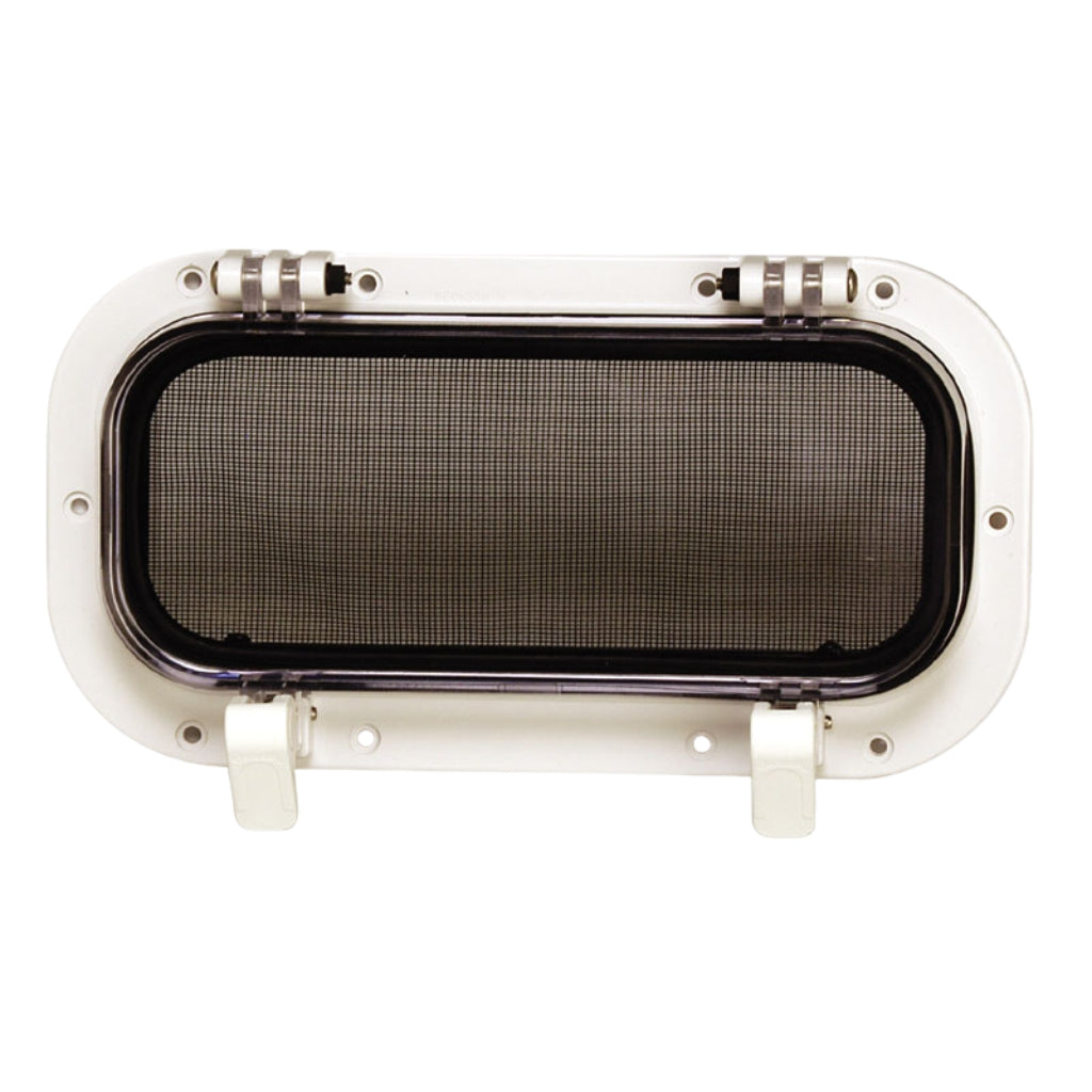 Beckson Port Cam 4x10x1" White/Clear