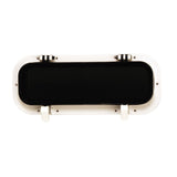 Beckson Drain Port 4x14x2" White/Clear