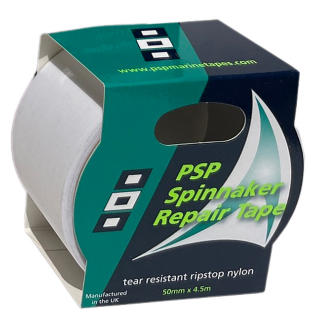 PSP Spinnaker Repair Tape, 50mmx4.5m White