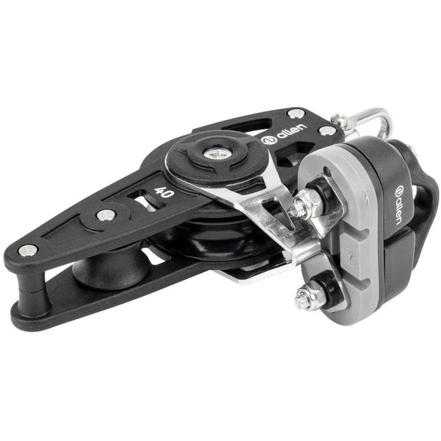 Allen Brothers 40mm Dynamic Fiddle Block/Becket with Swivel and A..77 Cleat