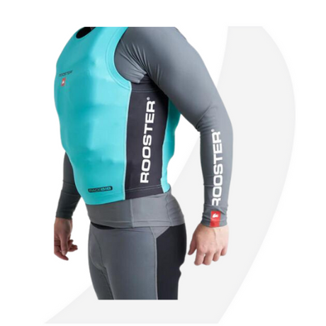 Rooster Race Bib (Teal)