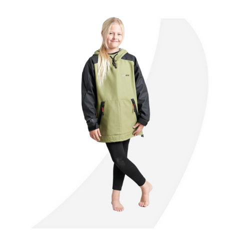 Rooster Junior Aquafleece Hoodie Khaki, Gray, Pink, Blue, Teal