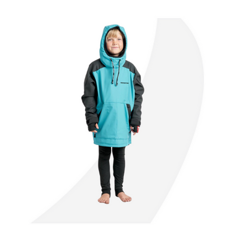 Rooster Junior Aquafleece Hoodie Khaki, Gray, Pink, Blue, Teal