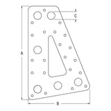 Ronstan Headboard Plates Series 42