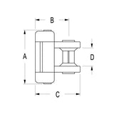Ronstan Series 14 Intermediate Batten Car