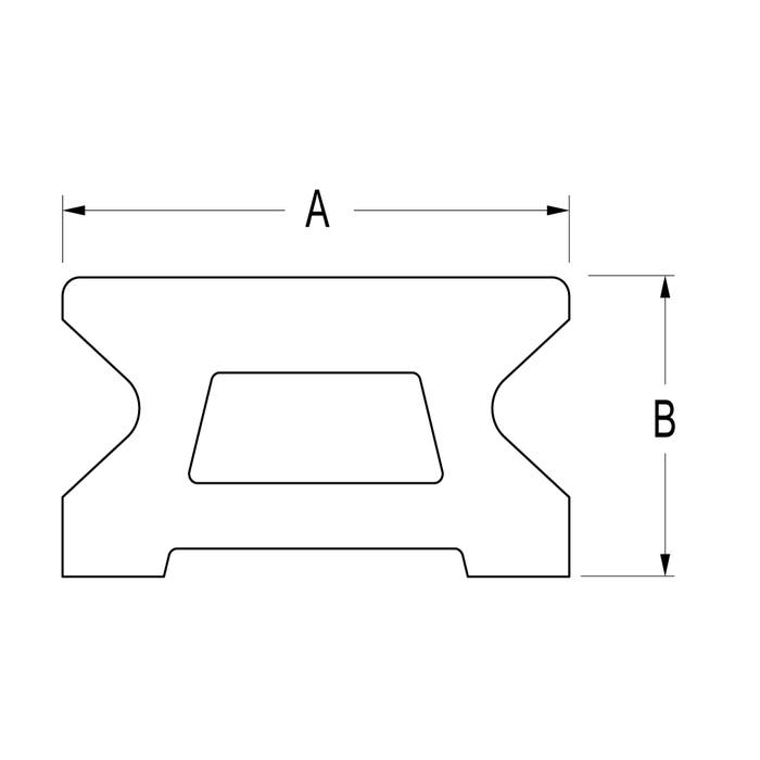Ronstan Series 26 Ball Bearing Mast Track, 2m