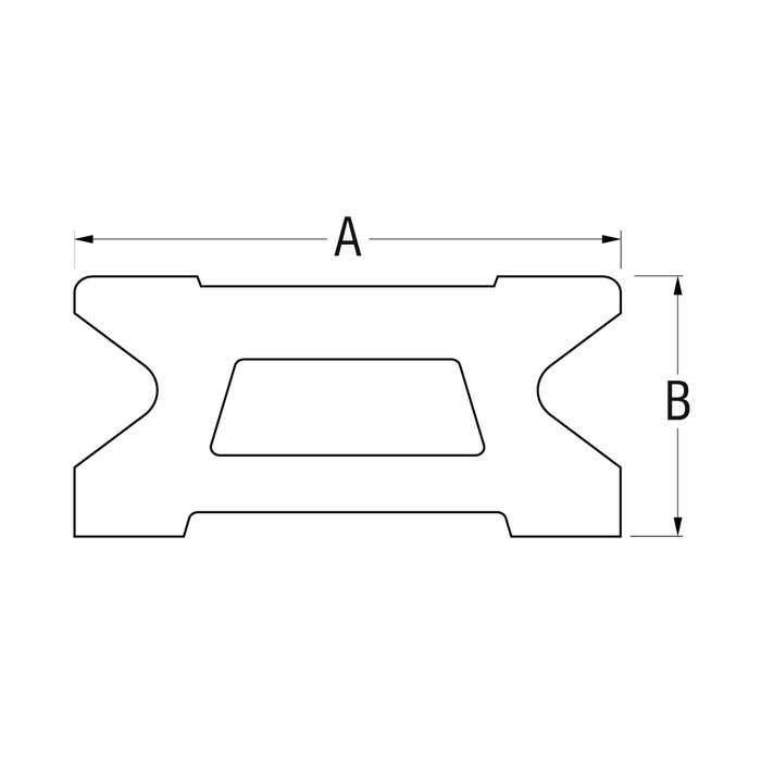 Ronstan Series 42 Ball Bearing Mast Track, 3m