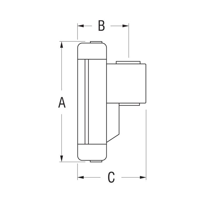 Ronstan Series 22 CB Batten Car, Acetal Balls, 72 x 47mm, suits LG Track