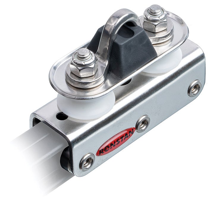 Ronstan Series 19 I-Track Car, Control Sheave, Loop Top, Long