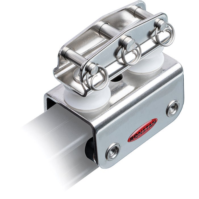 Ronstan Series 32 I-Track Car, Channel Top, Control Sheaves
