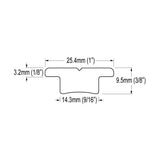 Ronstan Series 25 T-Track 3m