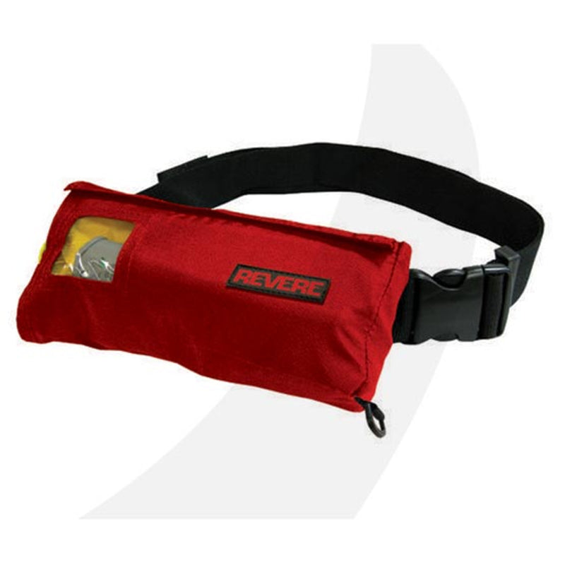 Revere ComfortMax Inflatable Belt Pack Manual, Red