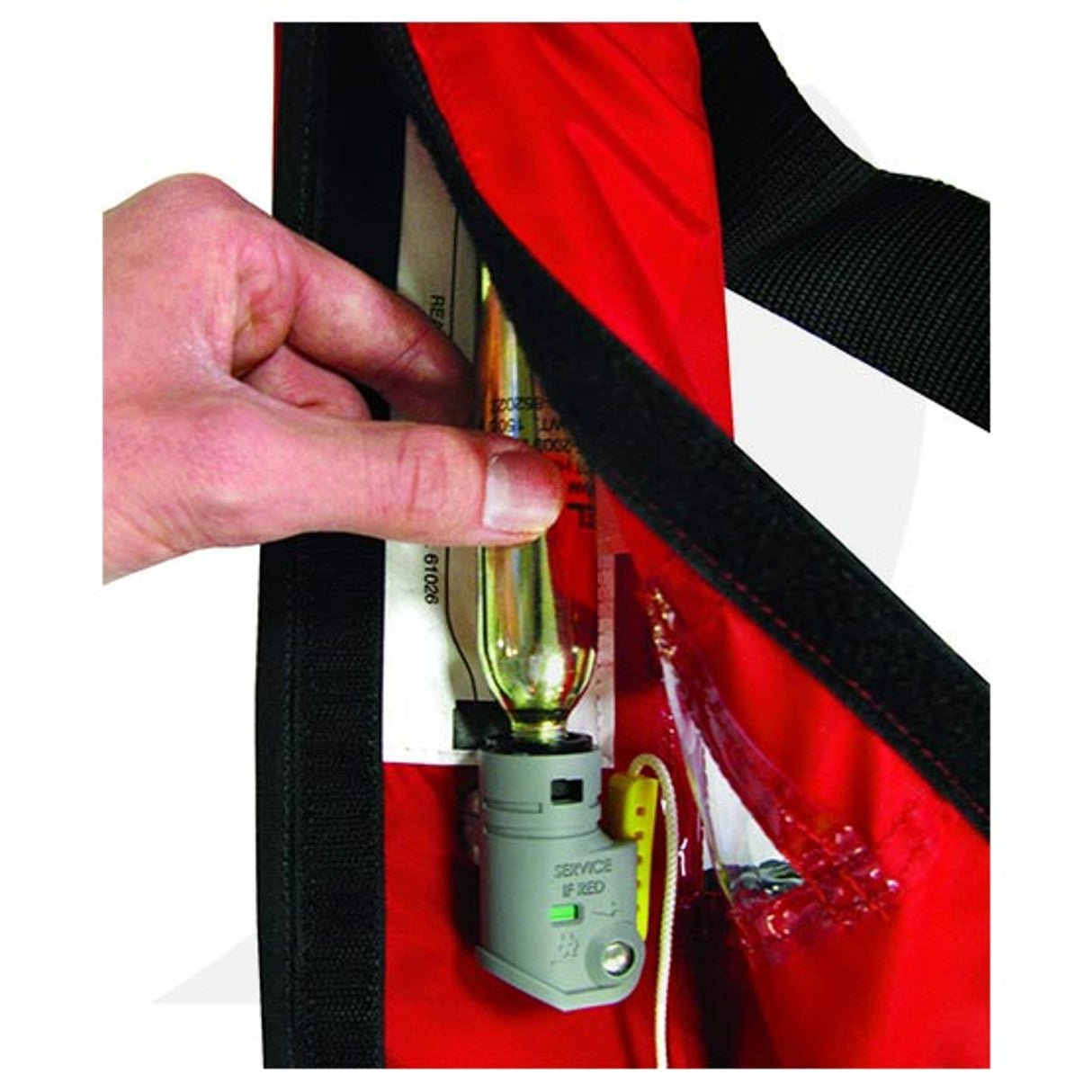 Revere ComfortMax Inflatable PFD Auto w/ Harness Red, Type V