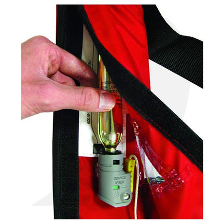 Revere ComfortMax Inflatable PFD Auto w/ Harness Red, Type V