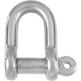 Ronstan Stainless Steel D Shackle 5/8" Coined Pin Head with Hole