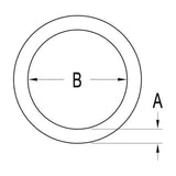 Ronstan 4mm Welded Ring 38mm Inside Diameter