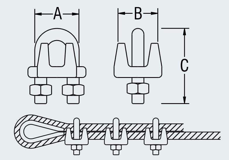 Ronstan Wire Rope Grip Size 5