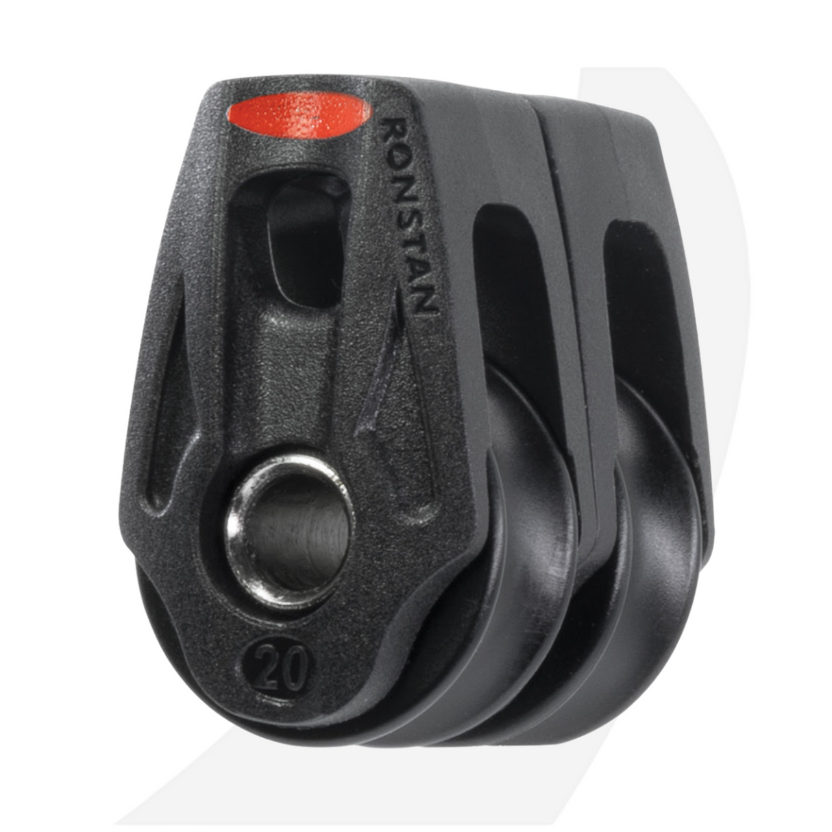 Ronstan Series 20 BB Orbit Block, Double, Lashing, Becket