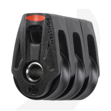 Ronstan Series 20 BB Orbit Block, Triple Lashing