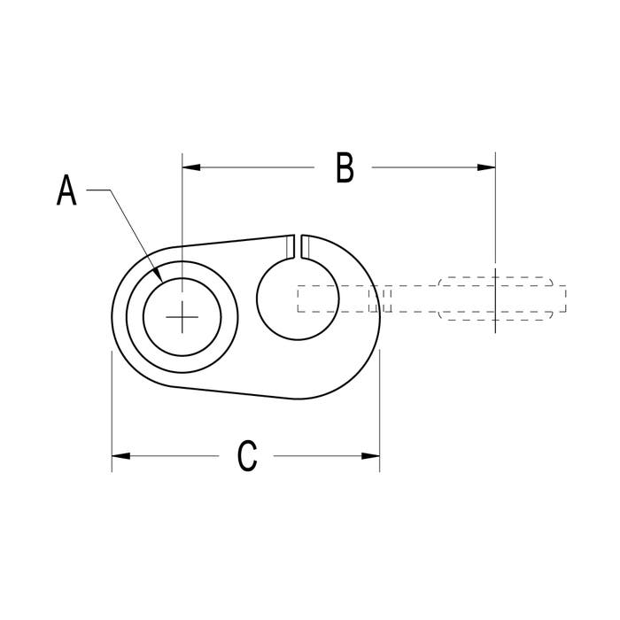 Ronstan 58mm Sister Clip