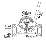 Ronstan Series 60 Ratchet Pivoting Low Lead Block Single
