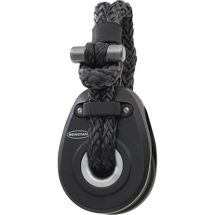 Ronstan Soft Attachment Snatch Block, 75mm Sheave