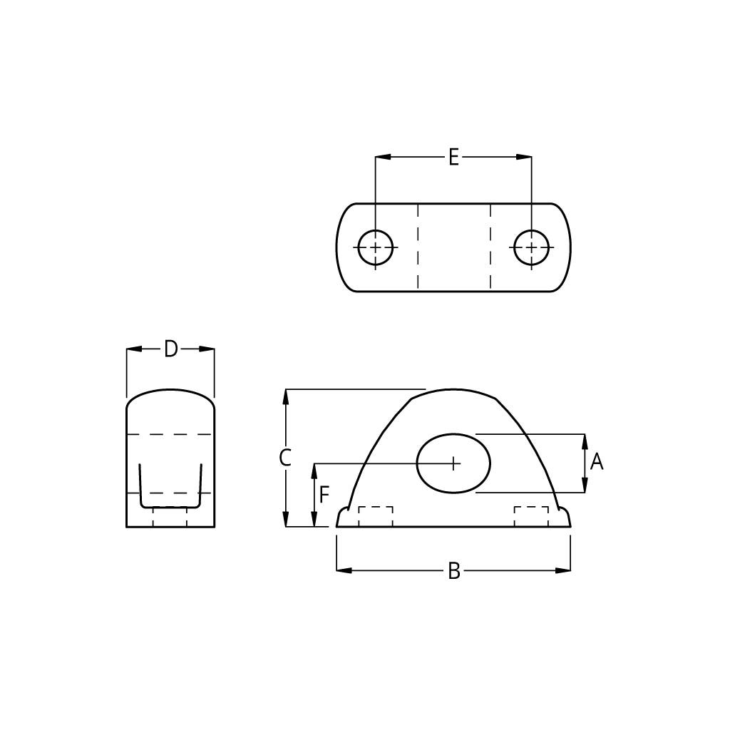 Ronstan RopeGlide Fairlead 12mm