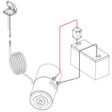 Ronstan 40QT Orbit Winch Conversion Kit, E1 12V