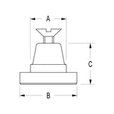 Ronstan Series 22 & 26 Track Slug, 13.6mm x 21.5mm