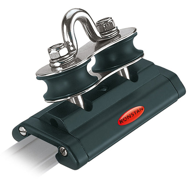 Ronstan Series 19 Traveller Car, 100mm, 2 Pivot Control Sheaves