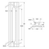Ronstan Series 19 Luff Groove Mast Gate Track