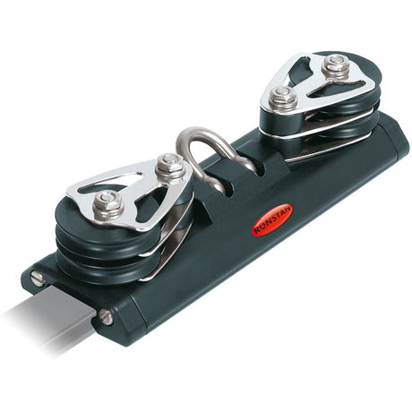 Ronstan Series 22 Traveller Car, 180mm, Shackle, 4 Control Sheaves