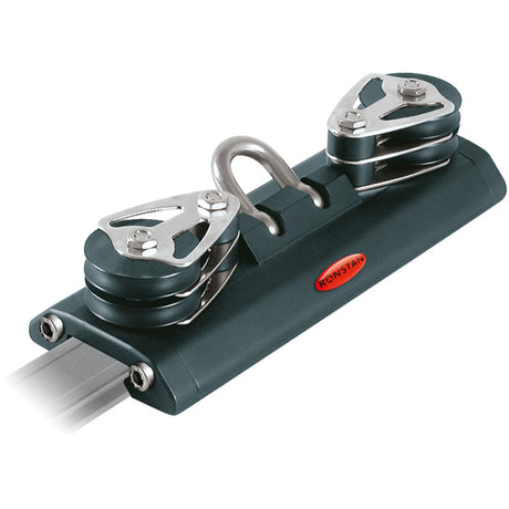 Ronstan Series 26 Traveller Car, 205mm, Shackle, 4 Control Sheaves