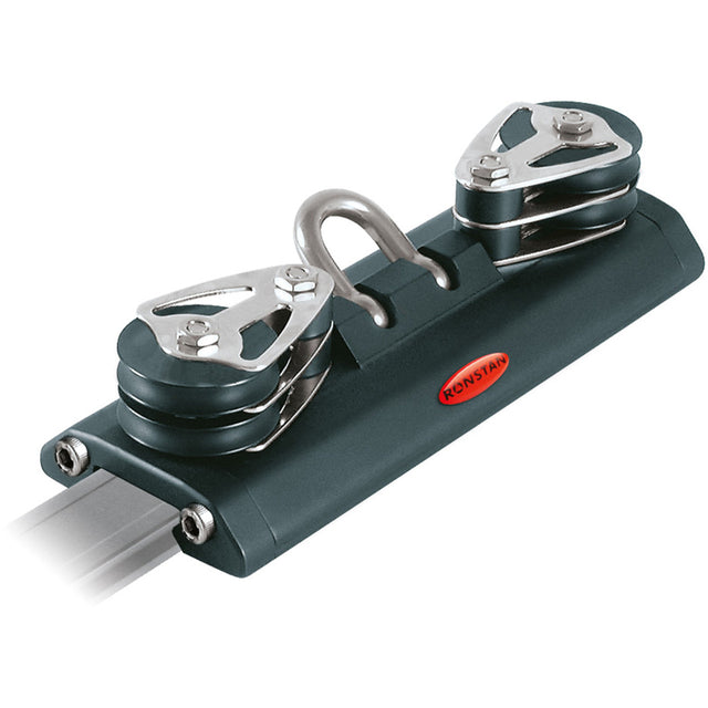 Ronstan Series 26 Traveller Car, 205mm, Shackle, 4 Control Sheaves