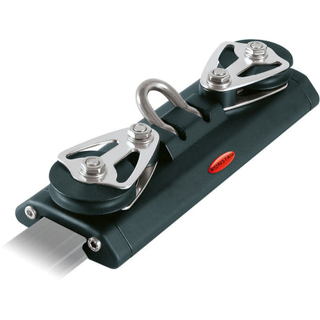 Ronstan Series 30 Traveller Car, 225mm, Shackle, 2 Control Sheaves