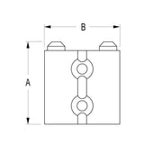 Ronstan Series 30 End Stop, Silver