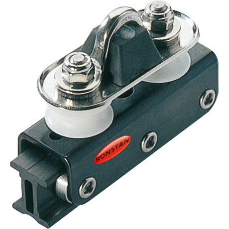 Ronstan Series 19 I-Beam Car, Single Control Sheaves, 6 Wheel