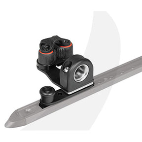 Ronstan Series 19 C-Track, Composite Slide, Swivelling Fairlead w/Cleat & Stop