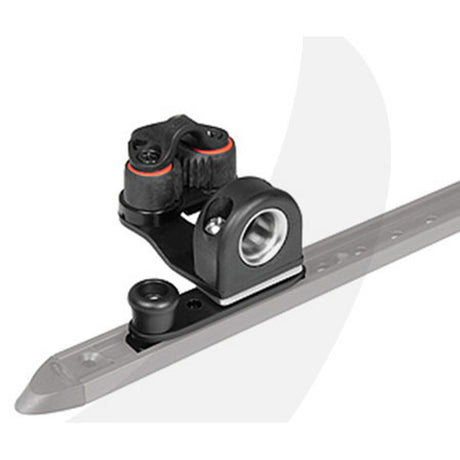 Ronstan Series 19 C-Track, Composite Slide, Swivelling Fairlead w/Cleat & Stop