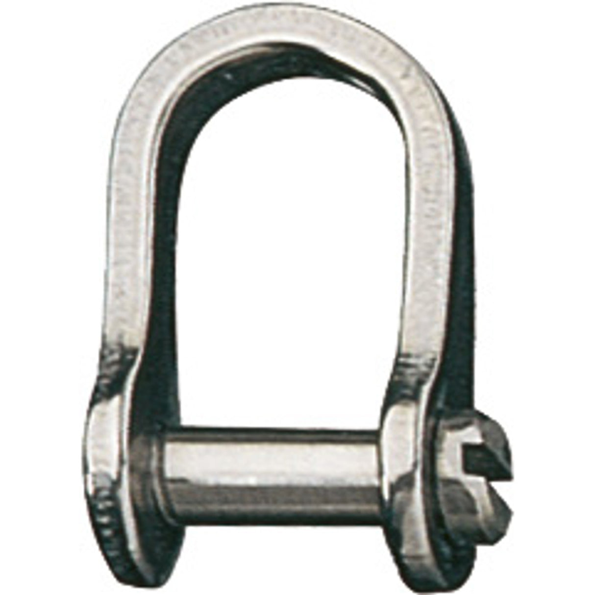 Ronstan Shackle, Standard Dee, Slotted Pin 1/4", L:22mm, W:14mm