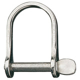 Ronstan Shackle, Wide Dee, Pin 3/16in, L:28mm, W:21mm