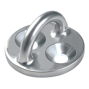 Ronstan Pad Eye, Round Base, 4XM8 (5/16") Holes
