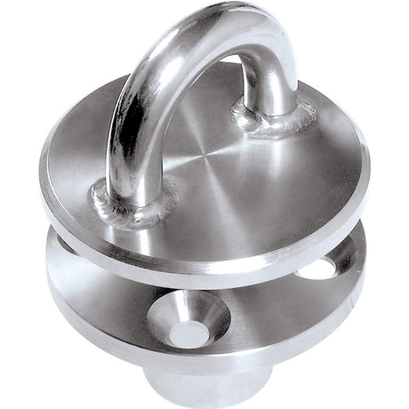 Ronstan Padeye, Removable, 4 Mounting Holes, 9mm (11/32") Bar