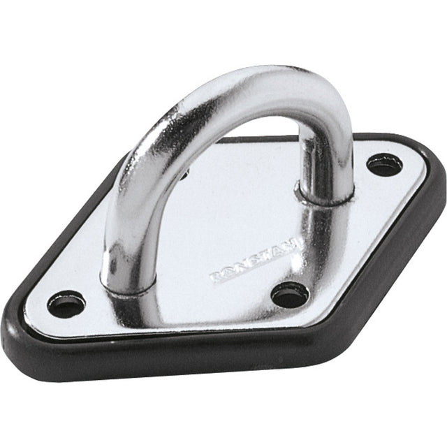 Ronstan Pad Eye Plate 8mm With Nylon Pad