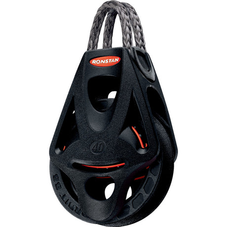 Ronstan Series 40 BB Orbit Block, Single, Becket, Link Head