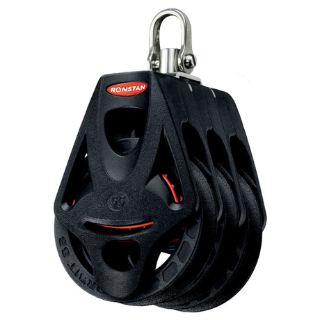 Ronstan Series 55 BB Orbit Block, Triple Becket Swivel