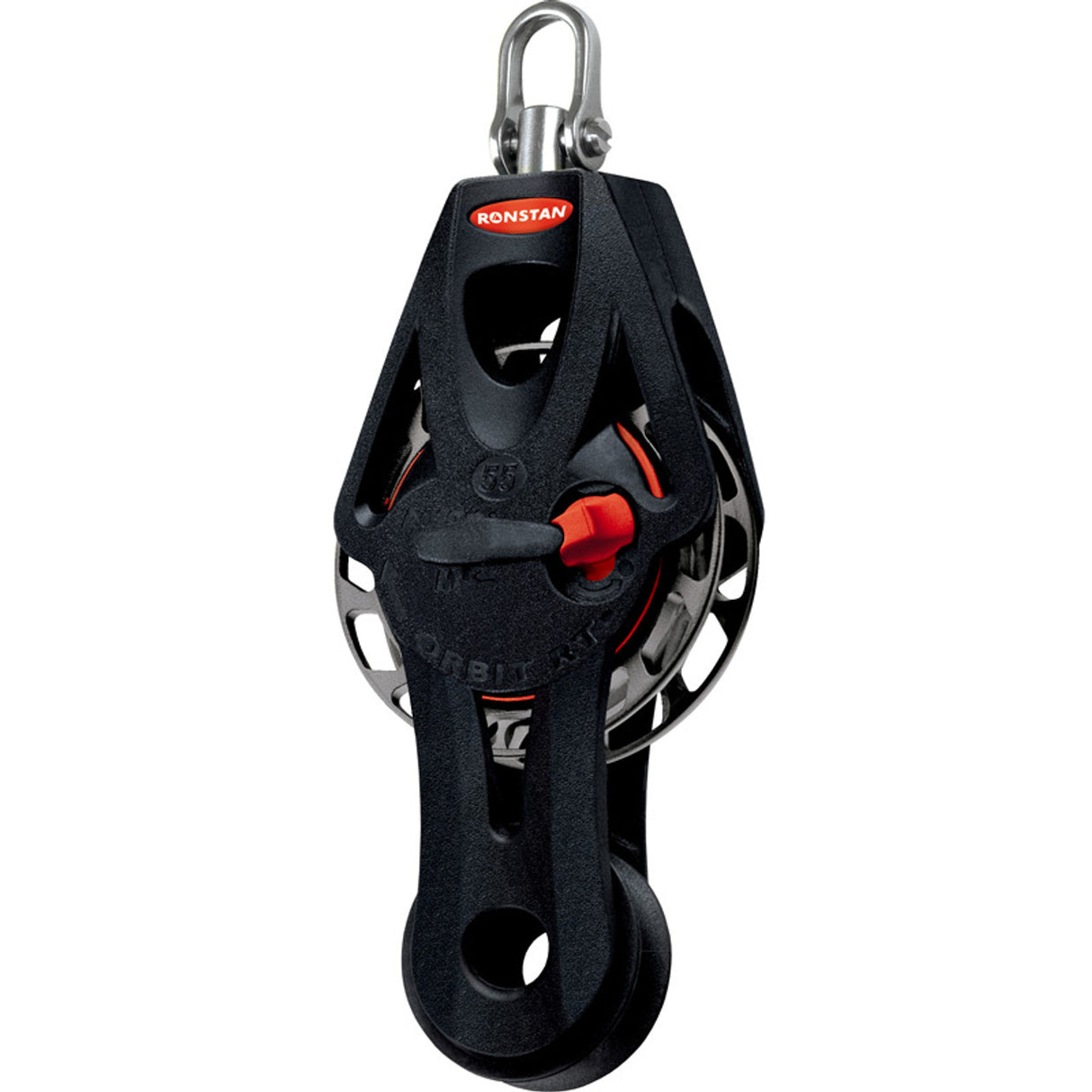 Ronstan Series 55 RT Orbit Block, Fiddle Becket Swivel