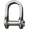 Ronstan Shackle, Standard Dee, Slotted Pin 5/32", L:15mm,W:10mm