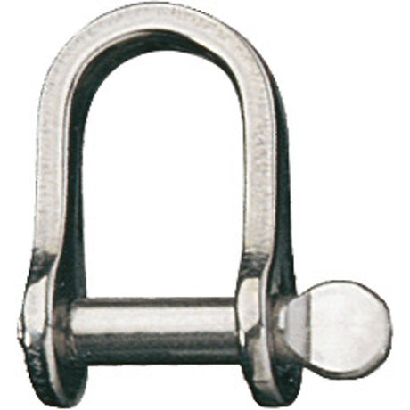 Ronstan Shackle, Standard Dee, Pin 3/16", L:18mm, W:11mm